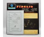 Beethoven FIDELIO / Philarmonia Orchestra Cond. Klemperer  --  Boxset with Triple LP 33 rpm -Made in UK 1962 - Columbia SAX 2451-3 - B/S label - ED1/ES1 - Laminated Cover - OPEN BOXSET - photo 2