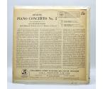 Brahms PIANO CONCERTO NO.2 / Berlin Philharmonic Orchestra Cond. Von Karajan -- LP  33 rpm - Made in UK 1959 - Columbia SAX 2328 - B/S label - ED1/ES1 - Flipback Laminated Cover - OPEN LP - photo 1