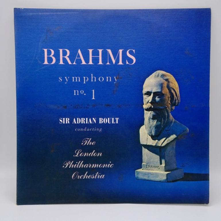 Brahms SYMPHONY NO.1 / The London Philharmonic Orchestra Cond. Sir. Adrian Boult