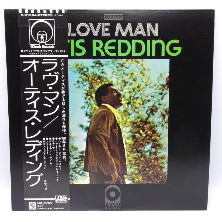Love Man / Otis Redding  --  LP 33 rpm- OBI - Made in Japan 1975 - ATCO RECORDS - P-6150A - OPEN LP