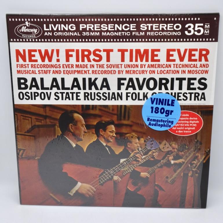 Balalaika Favorites / Osipov State Russian Folk Orchestra Cond. Rudolf Belov -- LP 33 giri 180 gr. - Made in EU 2013/2014 - DeAgostini Serie Classica in Vinile 33 giri - LP APERTO