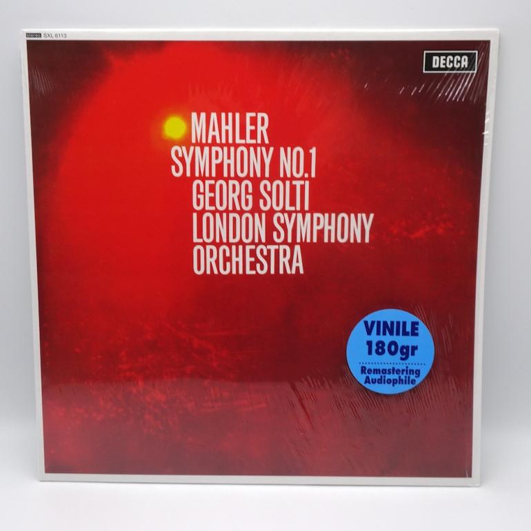 Mahler SYMPHONY NO. 1 / The London Symphony Orchestra Cond. Georg Solti -- LP 33 giri 180 gr. - Made in EU 2013/2014 - DeAgostini Serie Classica in Vinile 33 giri - LP APERTO