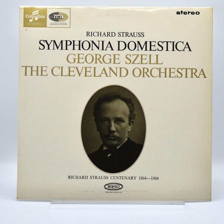 R. Strauss SYMPHONIA DOMESTICA  / The Cleveland Orchestra Cond. G. Szell  -- LP 33 giri - Made in UK 1964 - COLUMBIA RECORDS - SAX 2545 - ER1/ED1 - LP APERTO