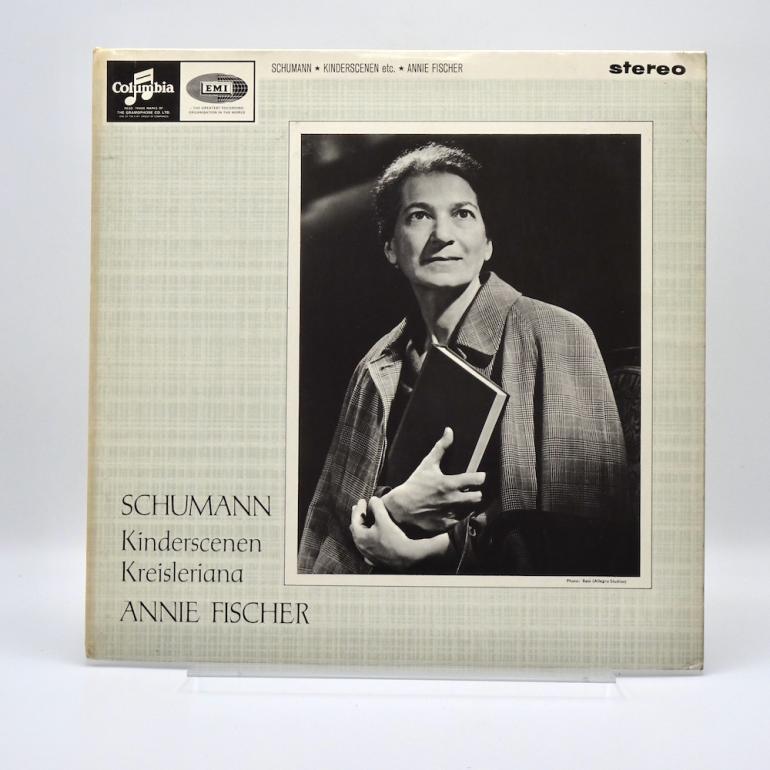 Schumann KINDERSCENEN - KREISLERIANA / Annie Fischer, piano  -- LP 33 rpm - Made in UK 1965 - COLUMBIA RECORDS - SAX 2583 - ER1/ED1 - OPEN LP