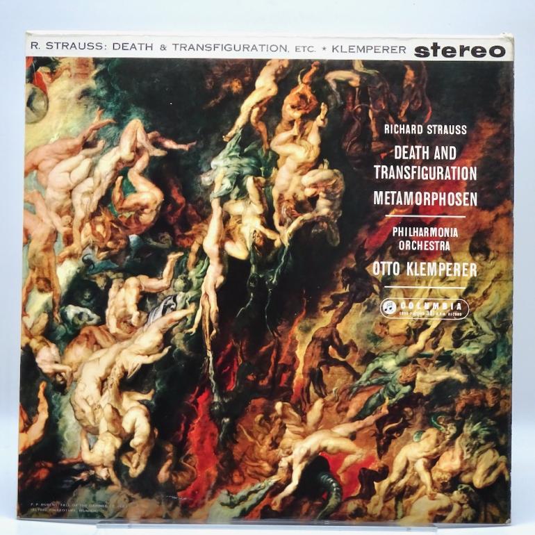 R. Strauss DEATH AND TRANSFIGURATION, etc. / Philarmonia  Orchestra Cond. Klemperer  -- LP 33 giri - Made in UK 1962 - Columbia SAX 2437 - B/S label - ED1/ES1 - Flipback Laminated Cover - LP APERT