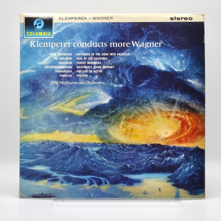 Klemperer conducs more Wagner / The Philharmonia Orch. Cond. O. Klemperer  --  LP 33 giri - Made in UK 1961-62 - Columbia SAX 2464 - B/S label - ED1/ES1 - Flipback Laminated Cover - LP APERTO