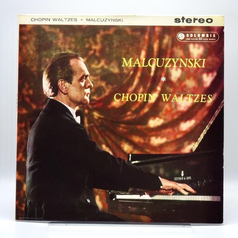 Chopin WALTZES played by Malcuzynski / Malcuzynski  --  LP  33 rpm - Made in UK 1960 - Columbia SAX 2332 - B/S label - ED1/ES1 - Flipback Laminated Cover - OPEN LP