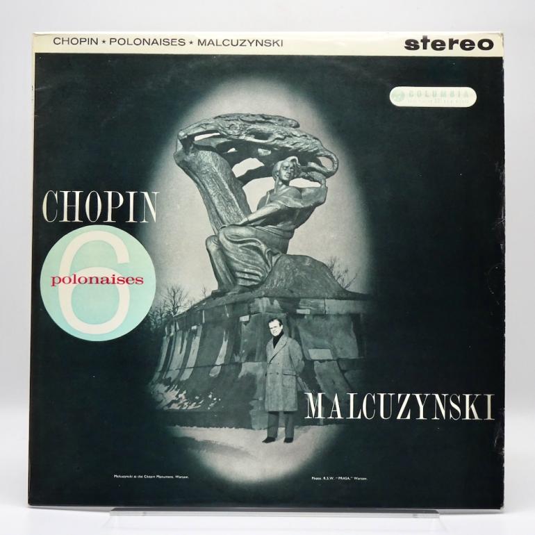 Chopin THE SIX POLONAISES / Malcuzynski -- LP  33 rpm - Made in UK 1960 - Columbia SAX 2338 - B/S label - ED1/ES1 - Flipback Laminated Cover - OPEN LP