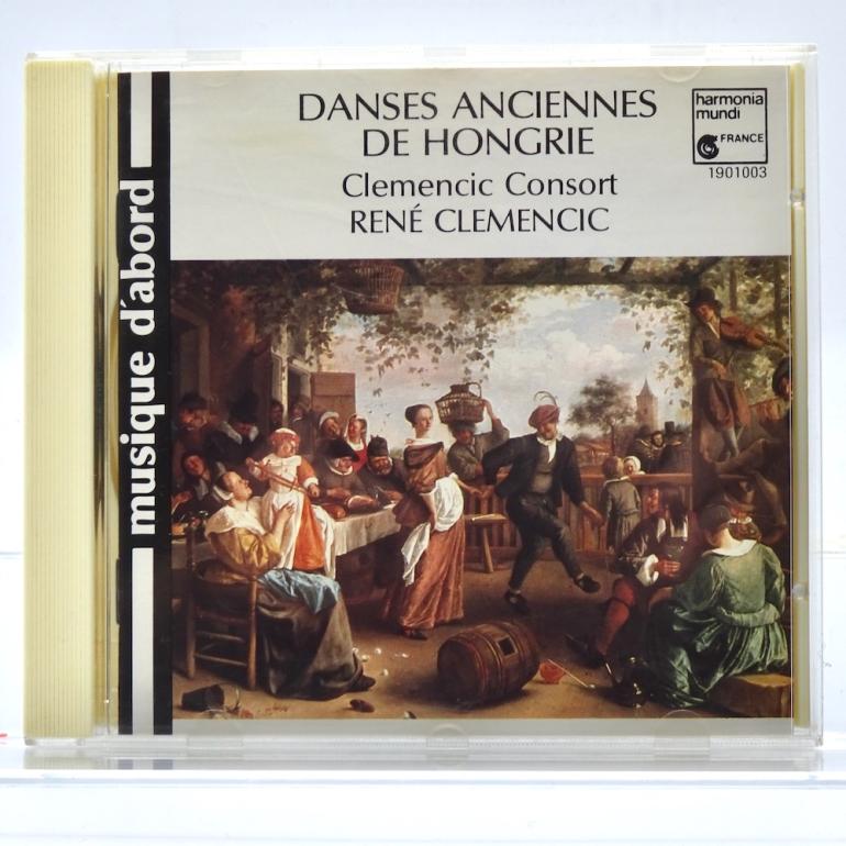Danses Anciennes de Hongrie / Clemencic Consort - René Clemencic  --  CD - Made in GERMANY  1986 - HARMONIA MUNDI - HMC 1901003 - CD APERTO