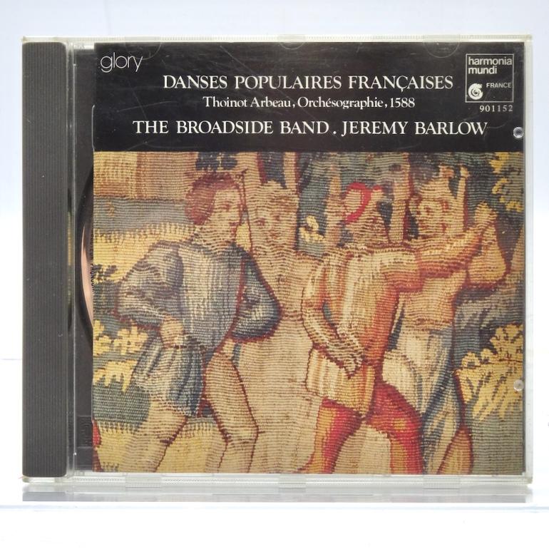 Danses Populaires Françaises / The Broadside Band - Jeremy Barlow  --  CD - Made in FRANCE  1984 - HARMONIA MUNDI - HMC 901152 - CD APERTO