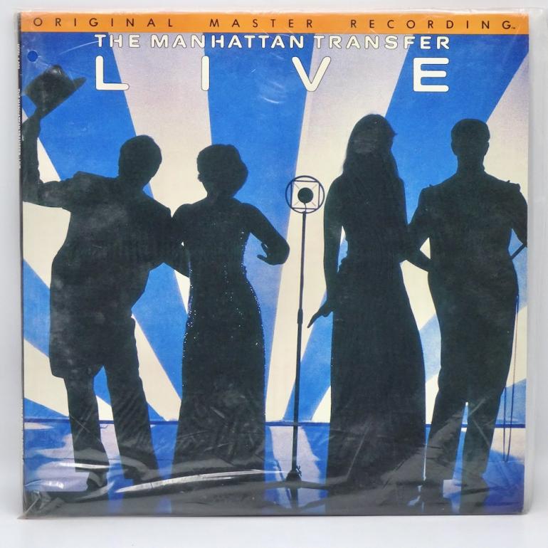 The Manhattan Transfer LIVE /  The Manhattan Transfer  -- LP 33 rpm - Made in USA-JAPAN 1979 -  Mobile Fidelity Sound Lab  MFSL 1-022 - First Series - SEALED LP