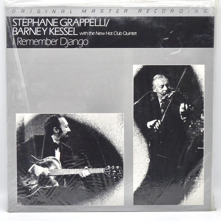 I Remember Django / Stephane Grappelli, Barney Kessel  with the New Hot Club Quintet  --  LP 33 rpm - Made in USA-JAPAN  1981 -  Mobile Fidelity Sound Lab  MFSL 1-111 -  First series - SEALED LP