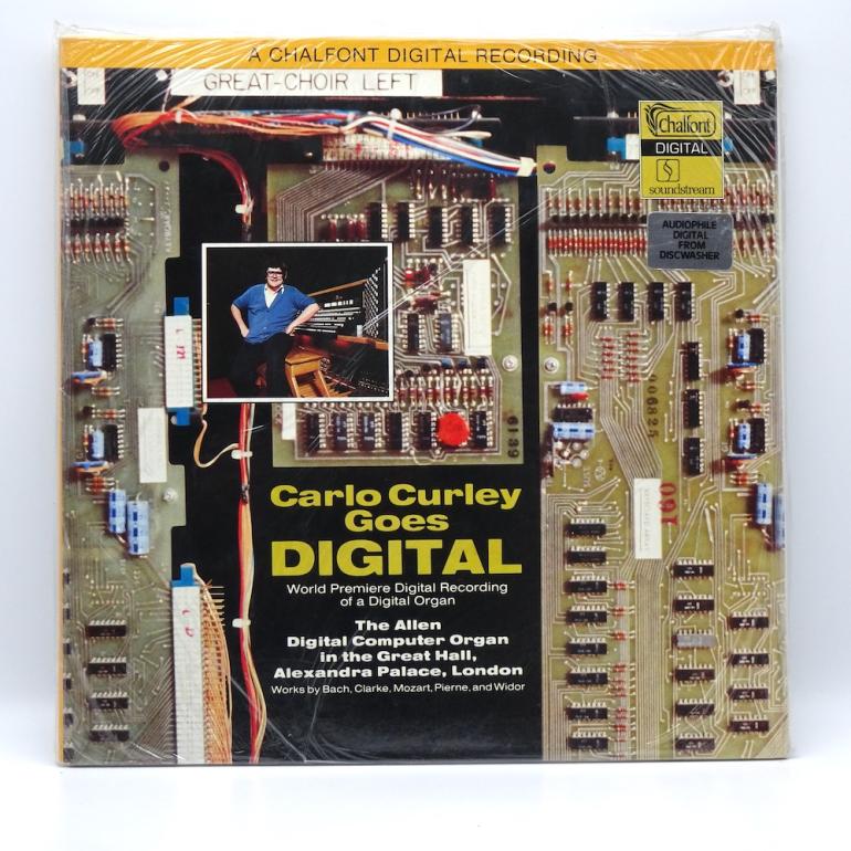 Carlo Curley Goes Digital / Carlo Curley, Organist  --  LP 33 giri - Made in USA 1979 - CHALFONT  RECORDS - LP SIGILLATO