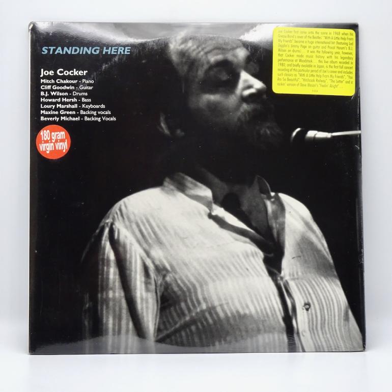 Standing Here / Joe Cocker  --  Double LP 33 rpm 180 gr. - Made in ITALY 2001 - Fruit Tree Records – FT 824 - SEALED LP