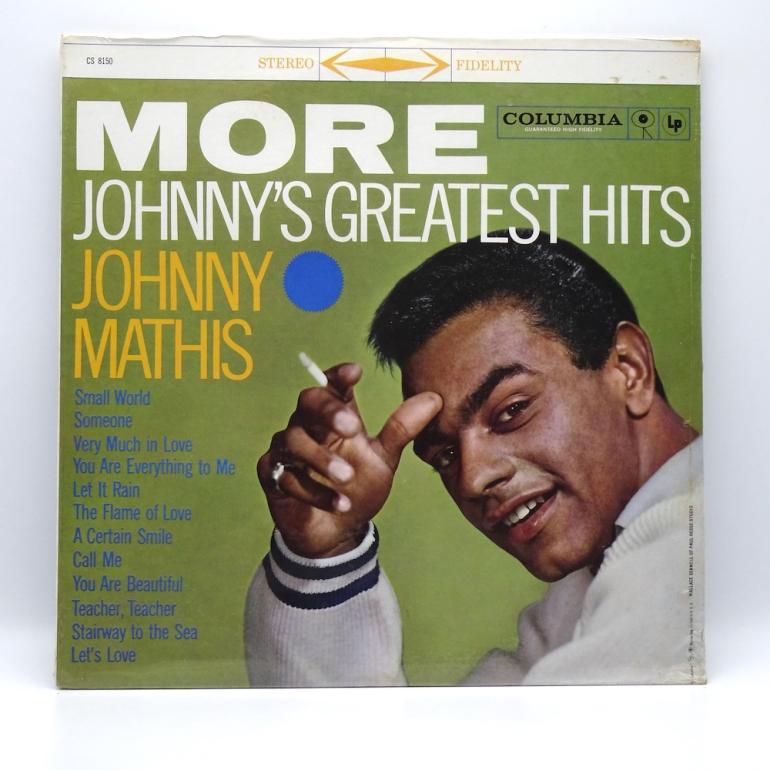 More Johnny's Greatest Hits / Johnny Mathis   --   LP 33 rpm - Made in USA 1959 - COLUMBIA RECORDS – CS 8150 - SEALED LP