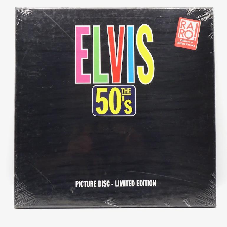 Elvis The 50's / Elvis Presley -- 5 LP 33 rpm - Picture Disc - Made in ITALY 1993 - RCA RECORDS – 74321-13567-1 - Limited Edition - SEALED BOX SET
