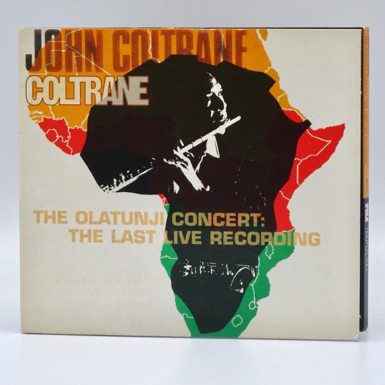 The Olatunji Concert : The Last Live Recording  / John Coltrane   -  CD - Made in EU  2001 -   IMPULSE !  RECORDS 589 120-2 -  OPEN CD