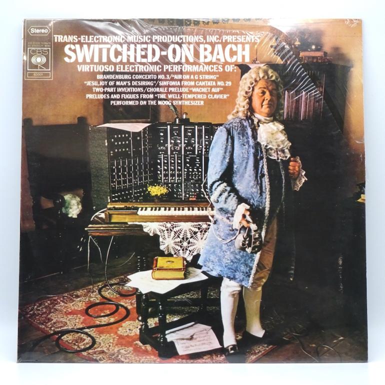 Switched-On Bach /  Walter Carlos -- LP 33 rpm - Made in ITALY - CBS  RECORDS - S 63501 - SEALED LP