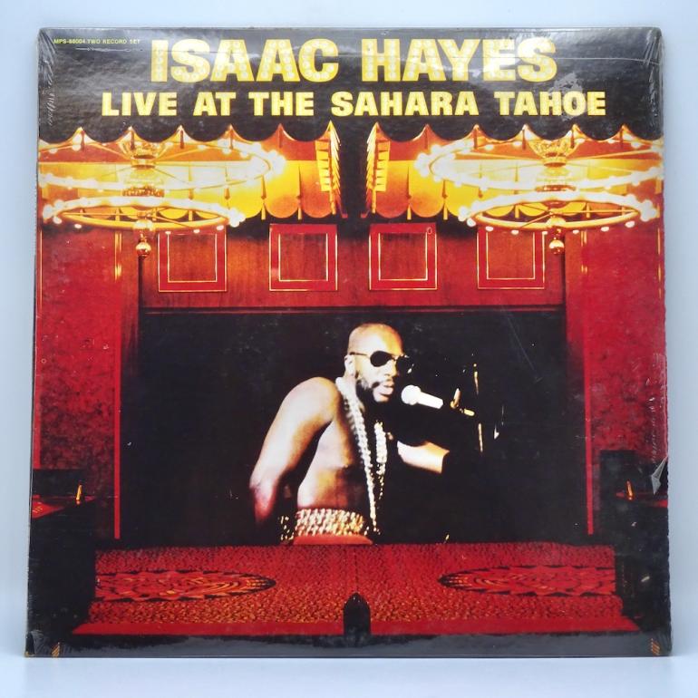 Isaac Hayes Live At The Sahara Tahoe / Isaac Hayes -- Double LP 33 rpm - Made in USA 1986 - STAX  RECORDS - MPS-88004 - SEALED LP