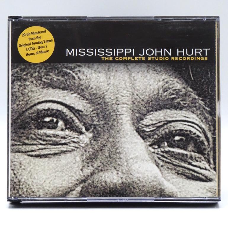 The Complete Studio Recordings / Mississippi John Hurt -  3  CD - Made in EU 2000 - VANGUARD RECORDS  181/83-2 - OPEN CD