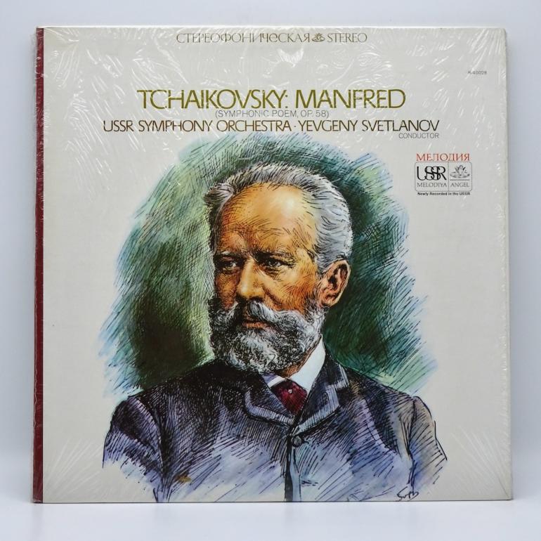 Tchaikovsky MANFRED - Symphonic Poem, Op. 58 / Y. Svetlanov Cond. Ussr Symphony Orchestra -- LP 33 giri - Made in USA 1967 - MELODIYA/ANGEL  RECORDS - LP SIGILLATO
