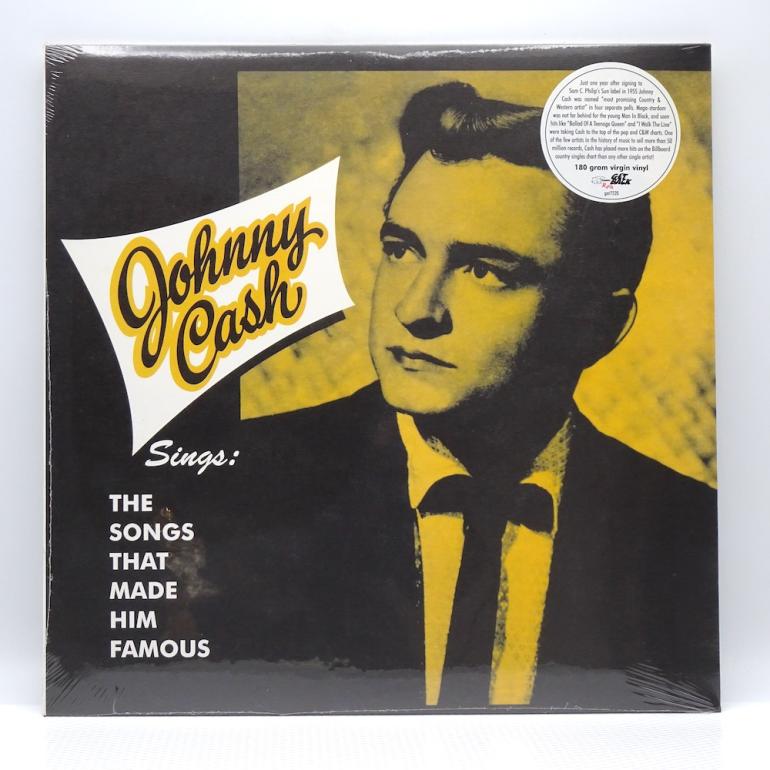 Johnny Cash Sings The Songs That Made Him Famous /  Johnny Cash --  LP 33 rpm 180 gr. - Made in ITALY 2003 - GET BACK RECORDS - GET 7520  - SEALED LP