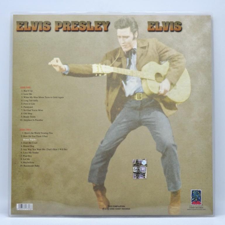 Elvis / Elvis Presley --  LP 33 giri - PICTURE DISC - Made in EUROPE 2006  - UNIVERSE RECORDS  – UV 173 - LP APERTO