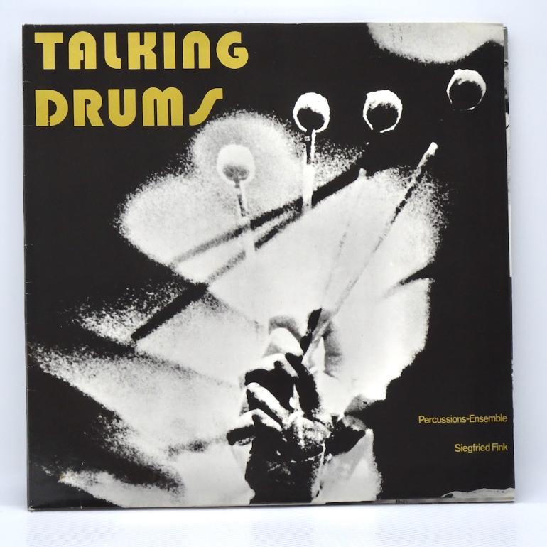 Talking Drums /  Percussions-Ensemble, Siegfried Fink --  LP 33 giri  - Made in GERMANY 1973  - THOROFON RECORDS  – MTH 124 - LP APERTO